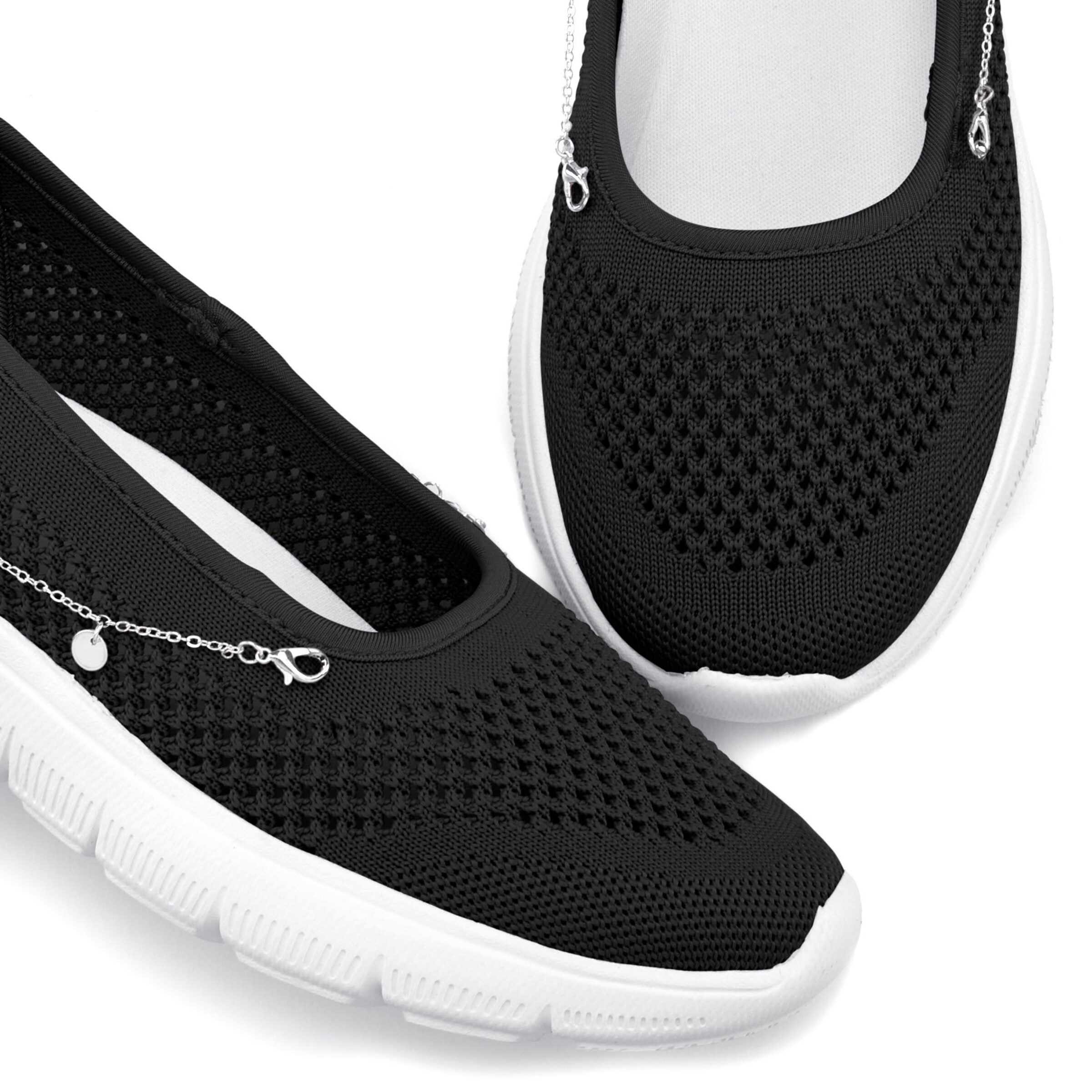 LASCANA Sneaker in schwarz