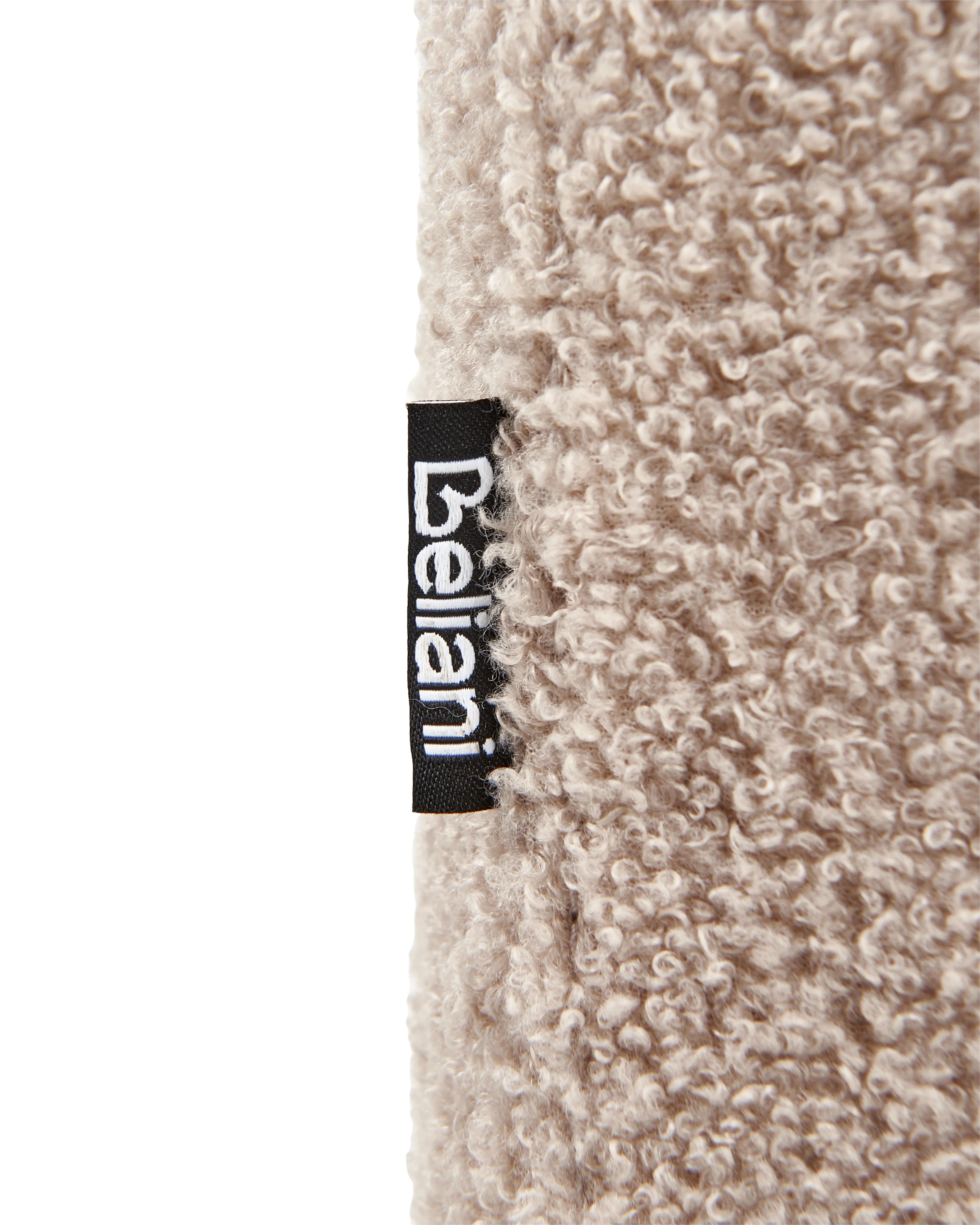 Fauteuil AGERUP Bouclé Beige