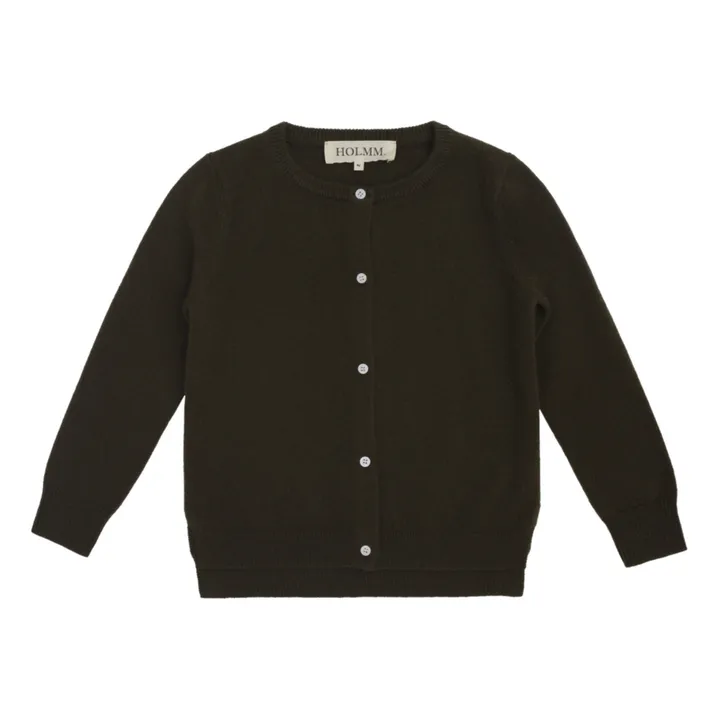 Holmm Cardigan Cachemire Molly | Vert kaki