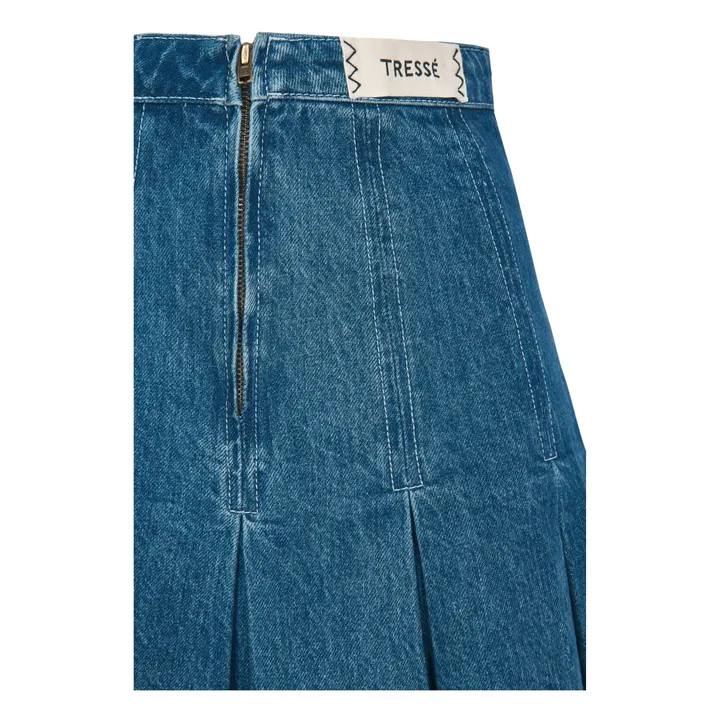 Tressé Jupe Jini Denim | Bleu