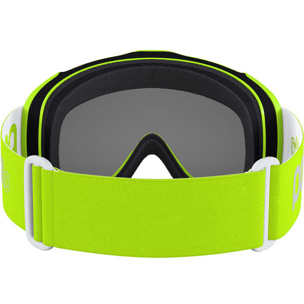 Masque de ski POC POCITO IRIS FLUORESCENT YELLOW/GREEN/PARTLY SUNNY SILVER