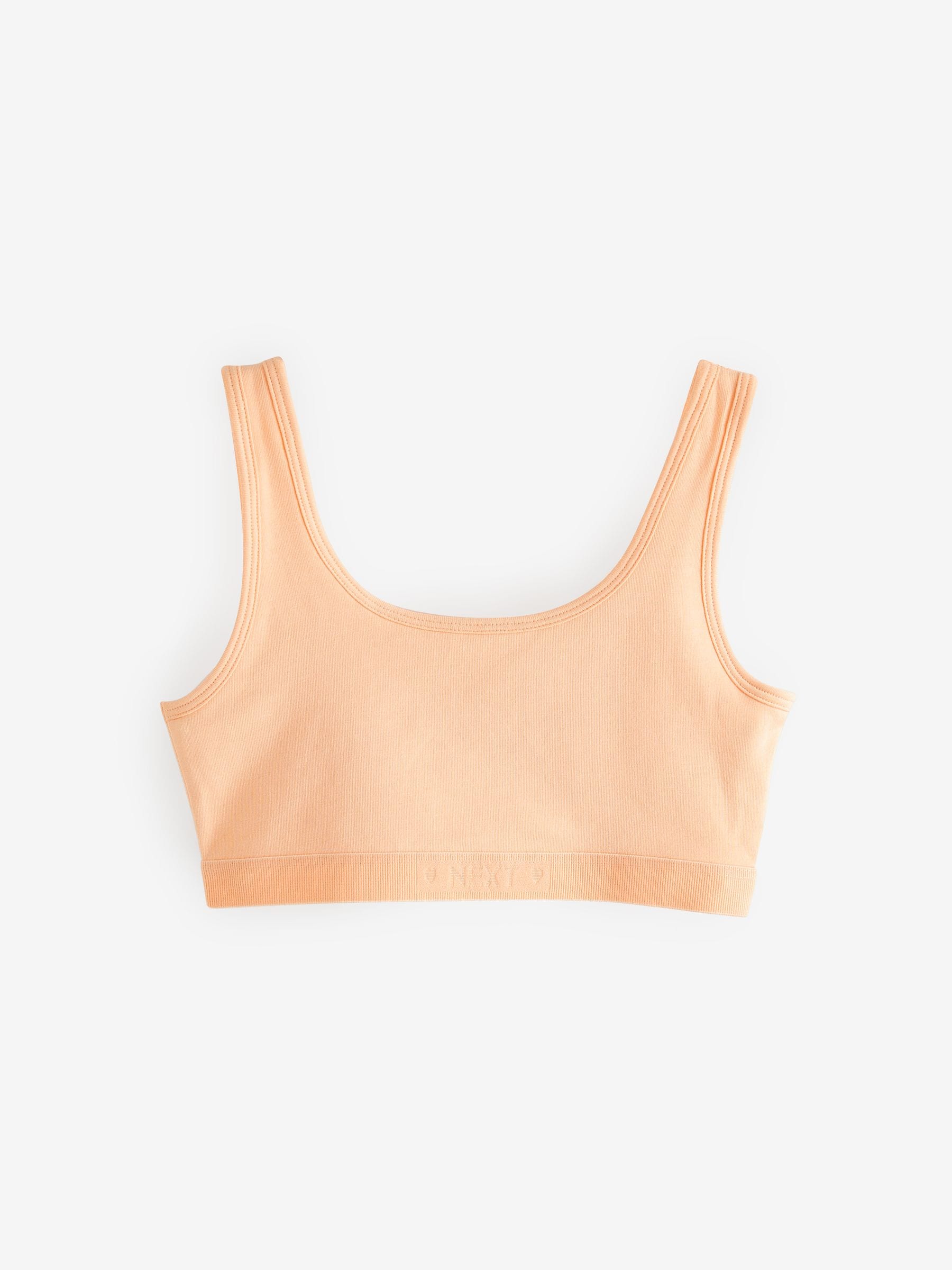 Pastelkleurig - Crop top met ronde hals (5-16jr)