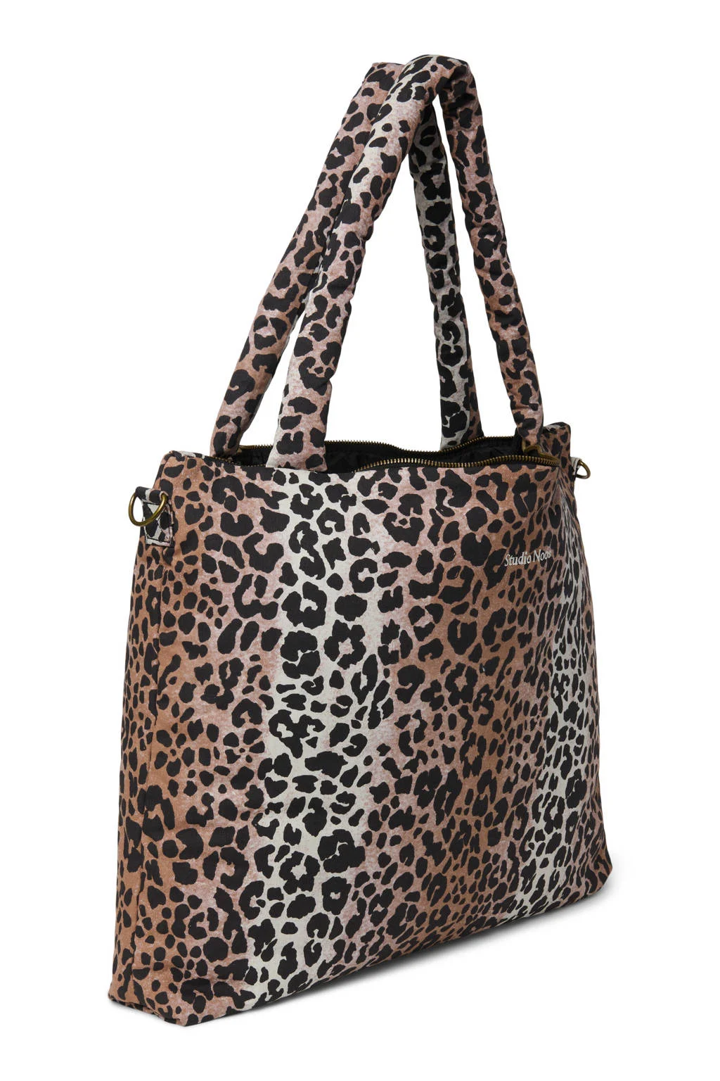 Studio Noos luiertas Hazel Soft Cotton Leopard Diaper Bag bruin
