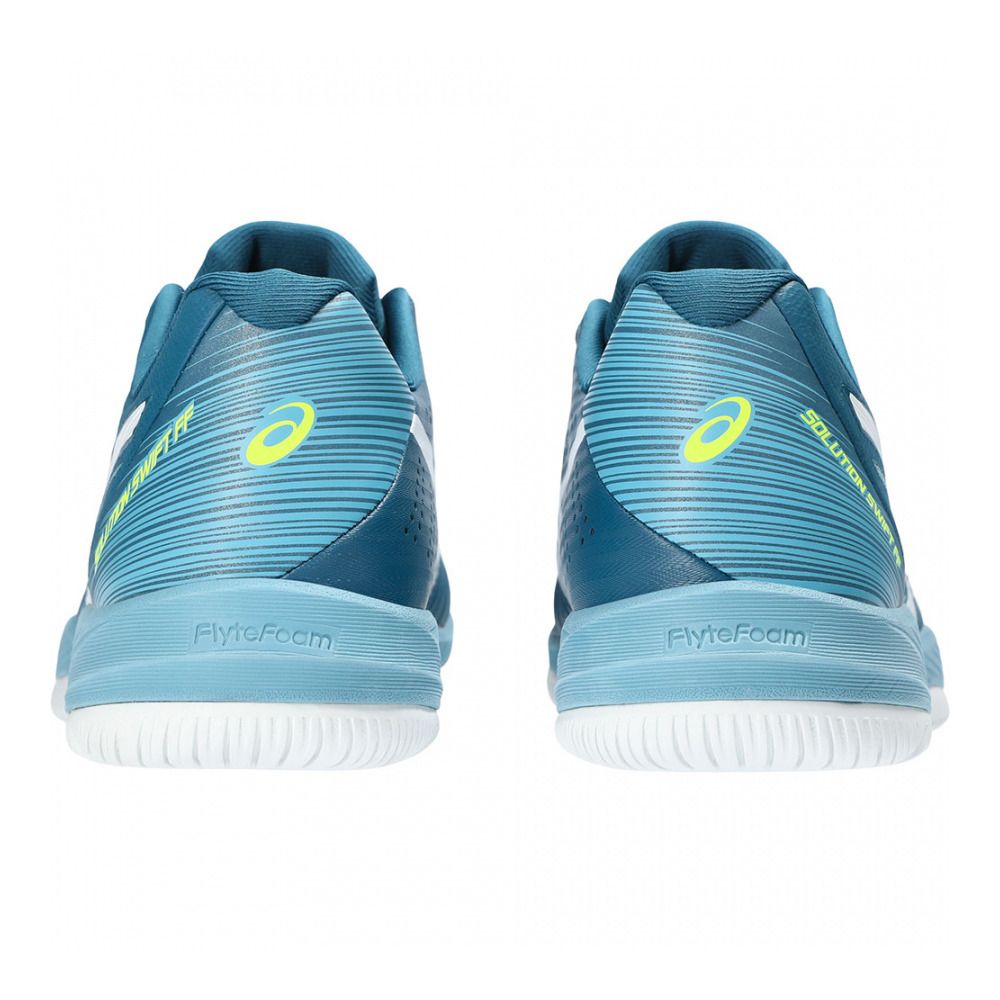 Asics SOLUTION SWIFT FF - Chaussures de tennis Homme restful teal/white