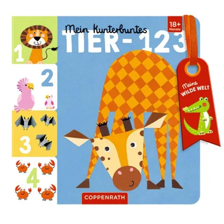 Coppenrath Verlag Mein kunterbuntes Tier-123 - Meine wilde Welt