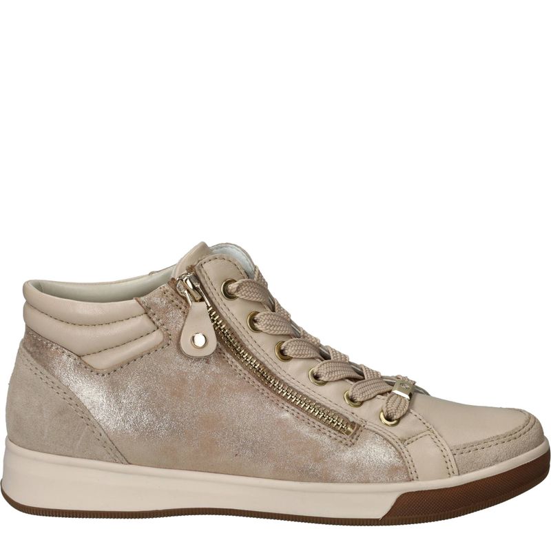 Ara OM-ST-High-Soft Veterschoenen Beige Dames