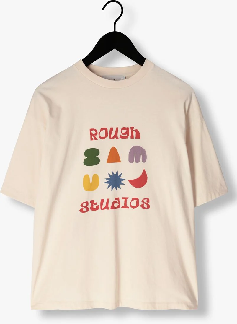 ROUGH STUDIOS ecru rough studios t-shirt anai tee