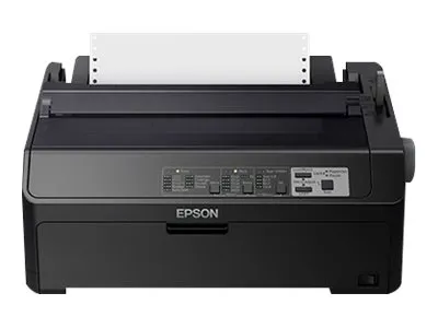 Epson LQ 590IIN - Printer - S/H - dot-matrix - Rulle (21,6 cm), JIS B4, 254 mm (bredde) - 360 x 180 dpi - 24 pin - op til 584 tegn/sek. - parallel, USB 2.0, LAN, seriel