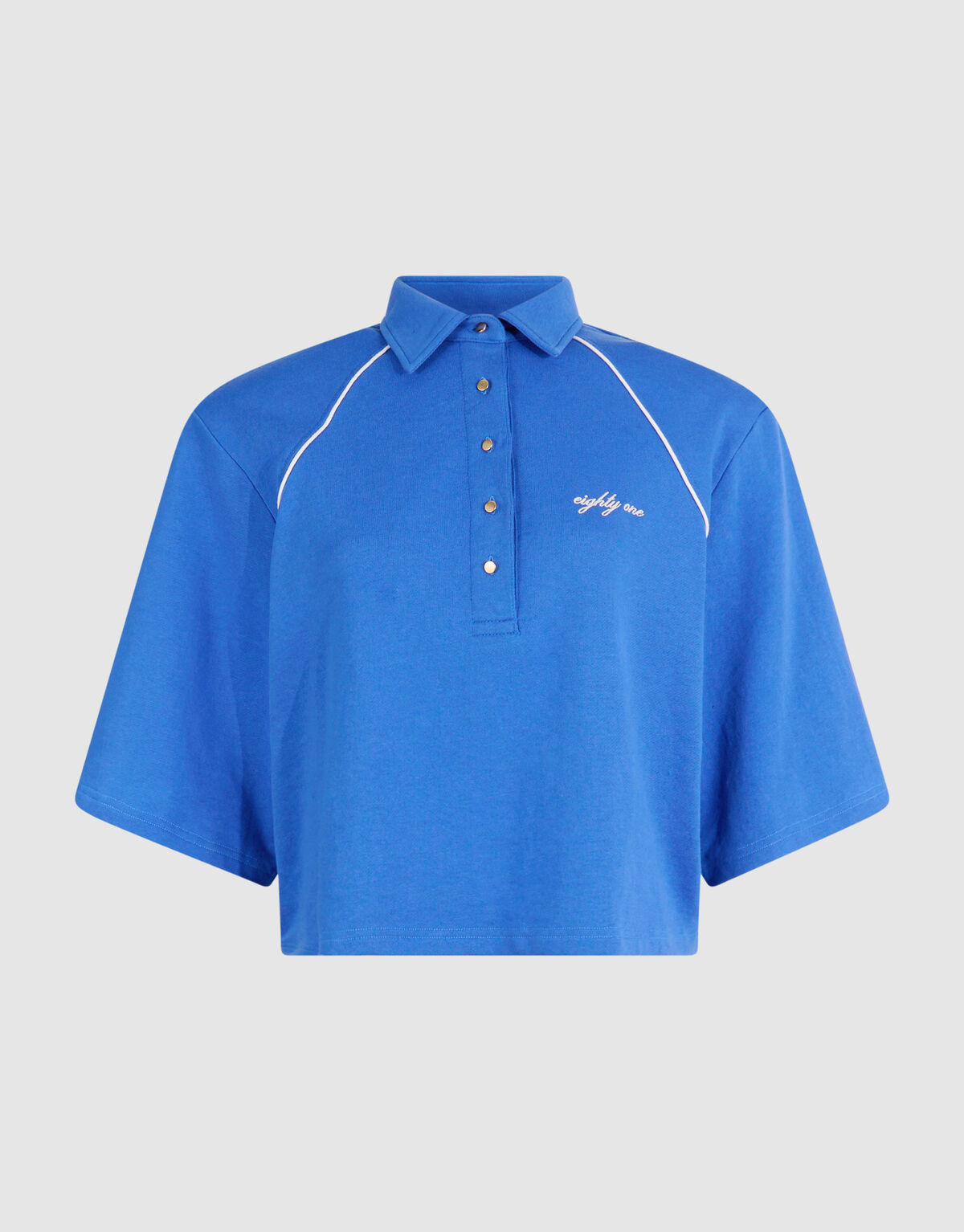 Sporty Polo Blauw