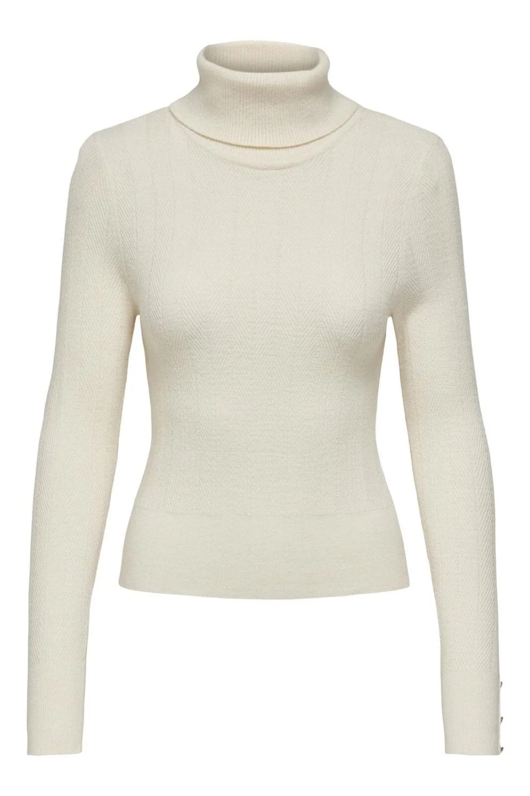 Only Onlaida Ls Structure Rollneck Cc Knt 4703248 whitecap gray melange