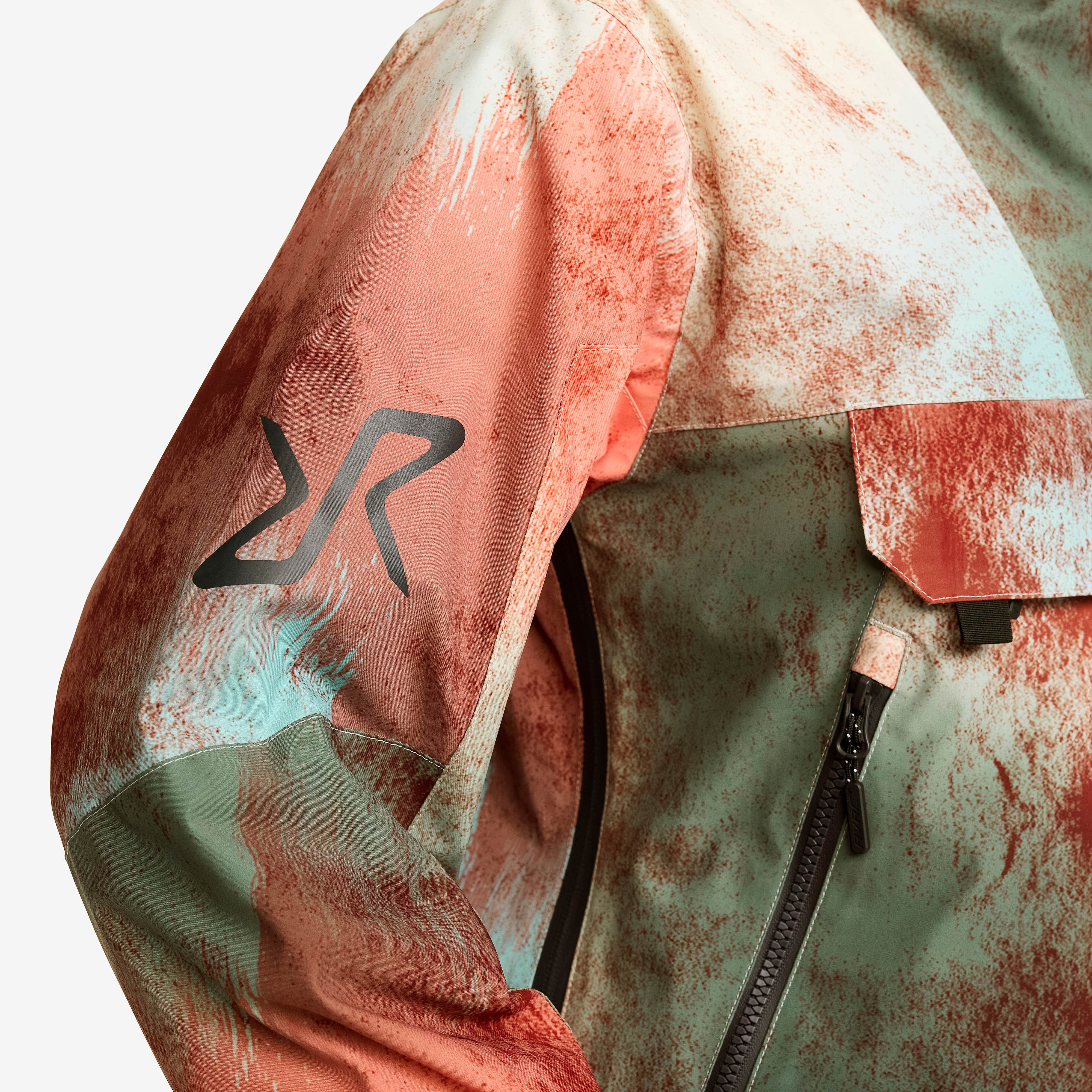 Halo 2L Insulated Ski Anorak Dame Bruschetta/Dusty Green