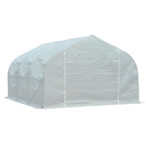 Estufa de jardim Outsunny para cultivo, branca