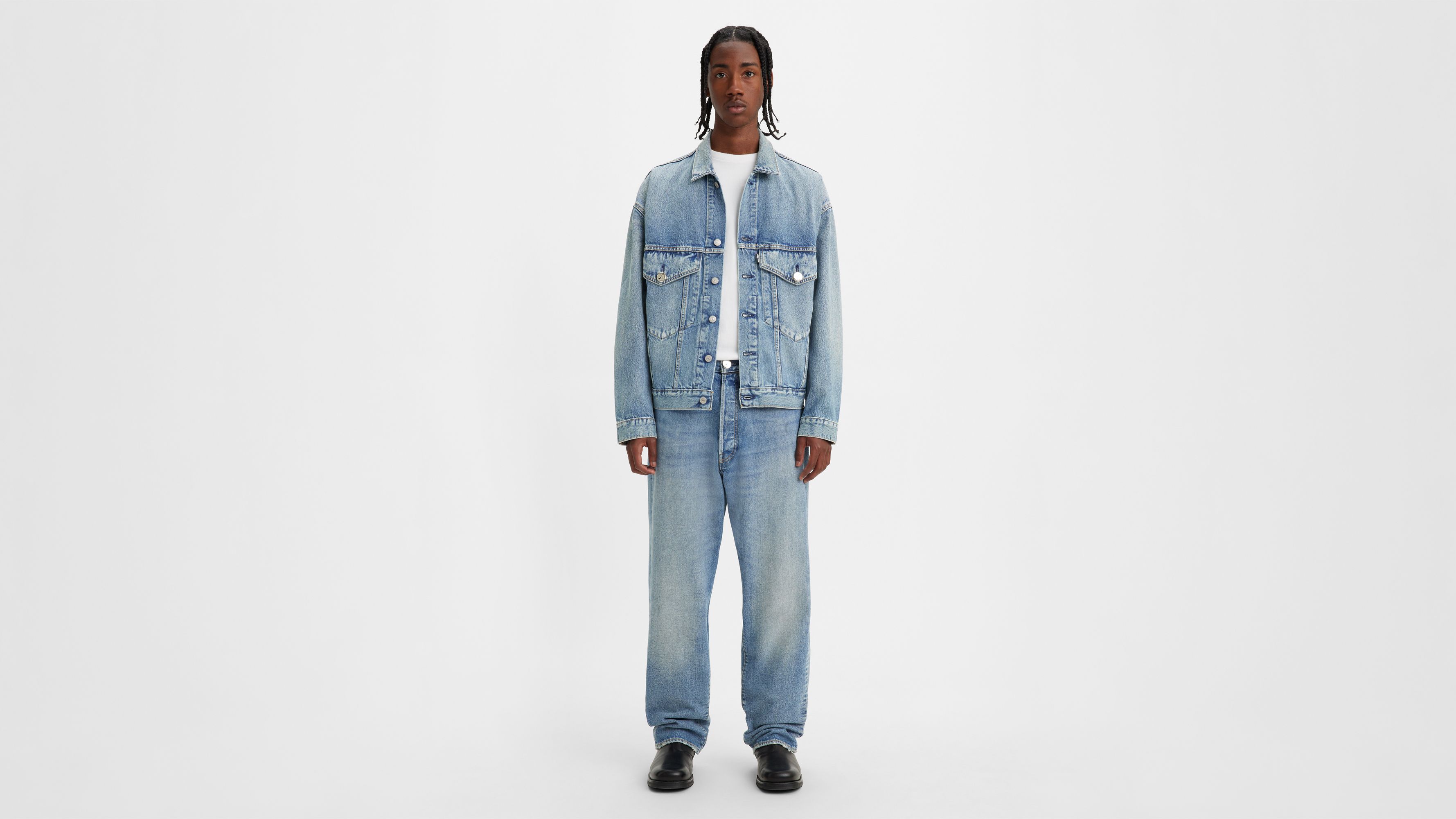 Jean Baggy Levi's® x Ambush - Mid Indigo Worn In - Bleu