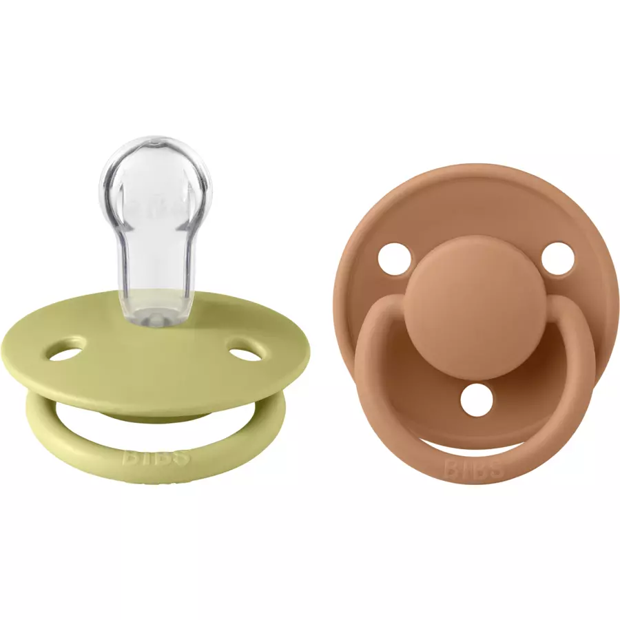 BIBS® Schnuller De Lux  MeadowEarth 0-36 Monate, 2 Stk.