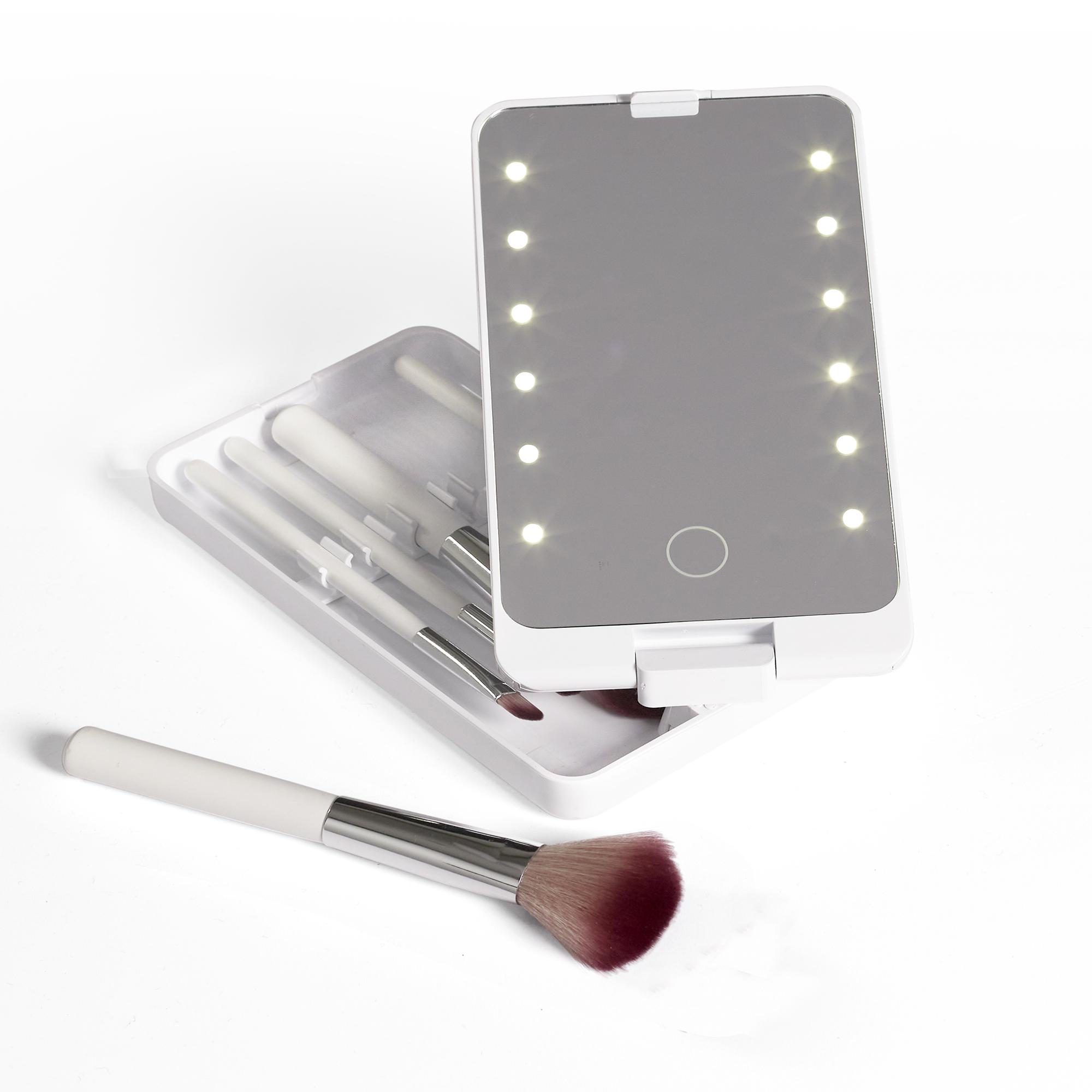 MIROIR AVEC PINCEAUX LED