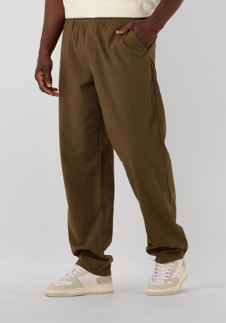 khaki forét chino calm seersucker pant
