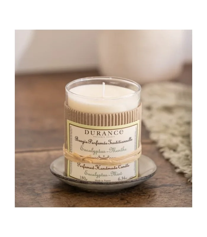 Bougie Parfumée Eucalyptus Menthe 180 gr