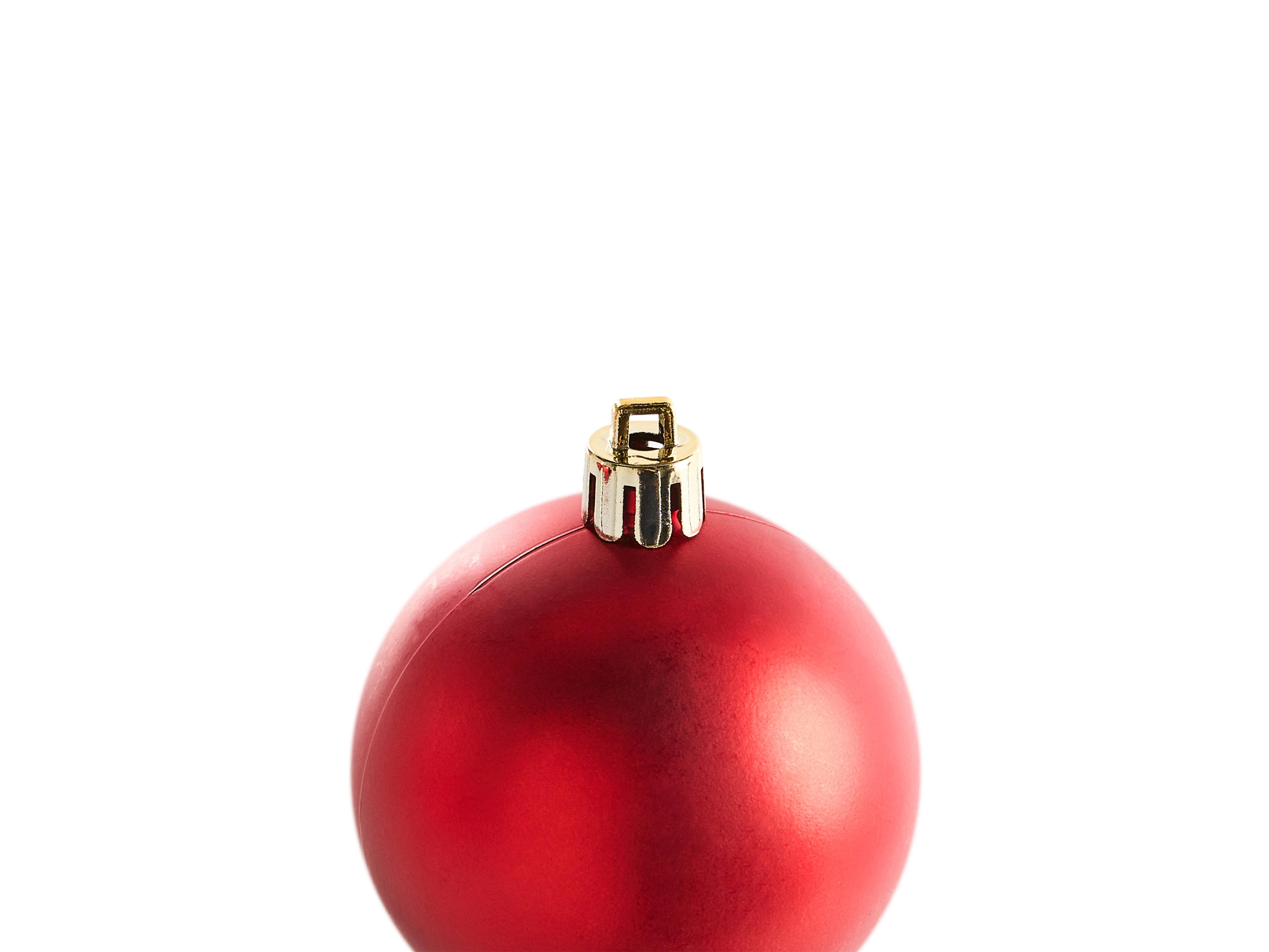 Set van 100 kerstballen VANERN Rood