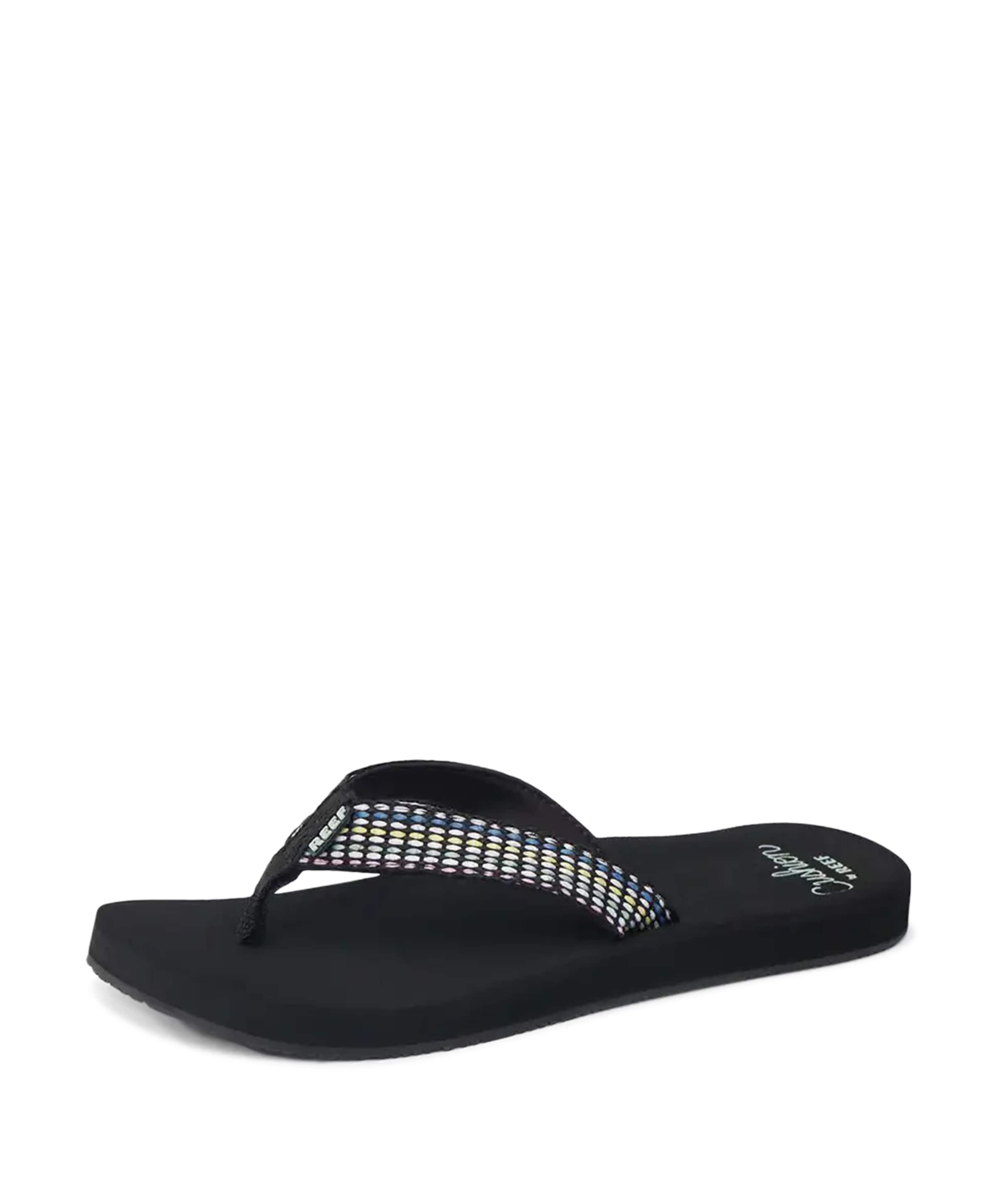 Reef Baja Elena dames slipper zwart