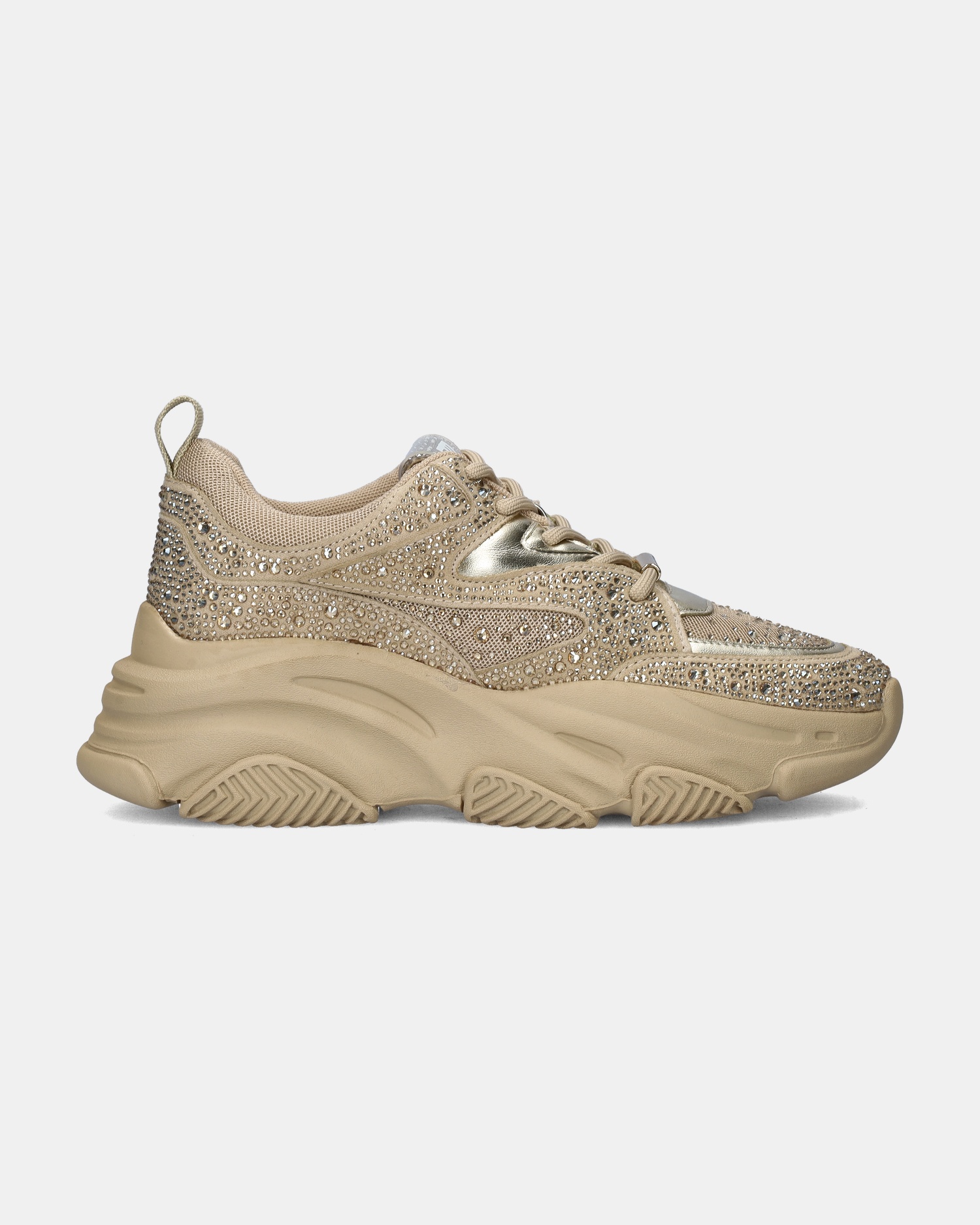 Steve Madden Privy Dad Sneakers  - beige