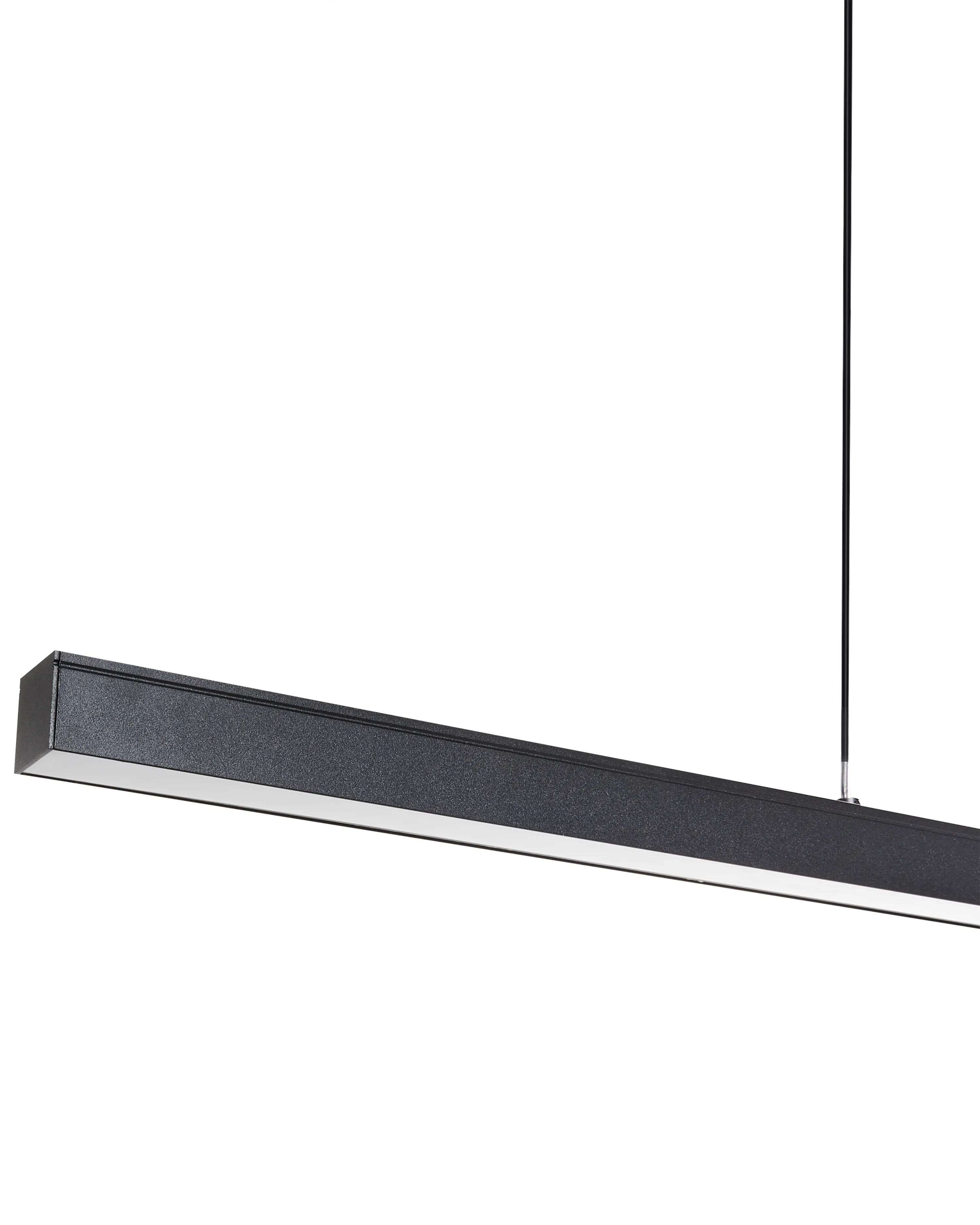 LED hanglamp CANDELERO met afstandsbediening Zwart