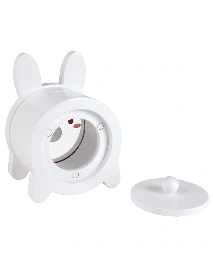 Spardose HASE in weiß