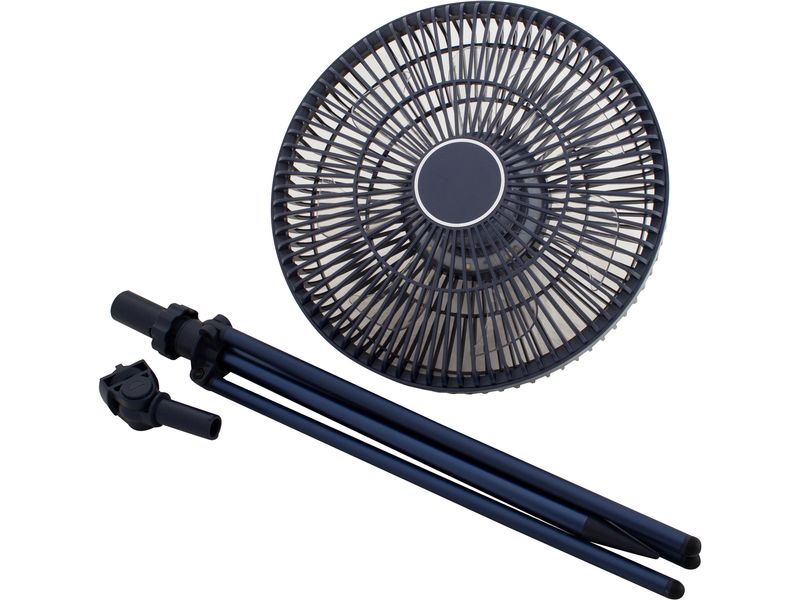 Eurotrail Wiederaufladbarer Ventilator Marineblau Ventilator