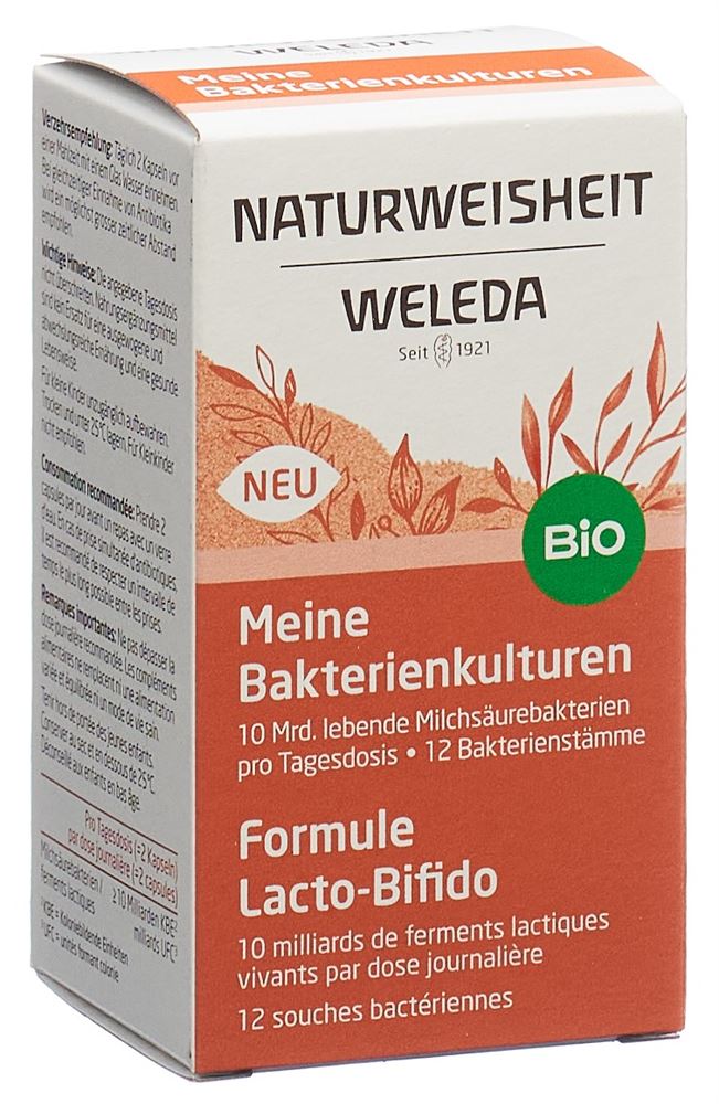 Weleda NATURWEISHEIT Meine Bakterienkulturen<br>40 Stück, Dose, Kapsel