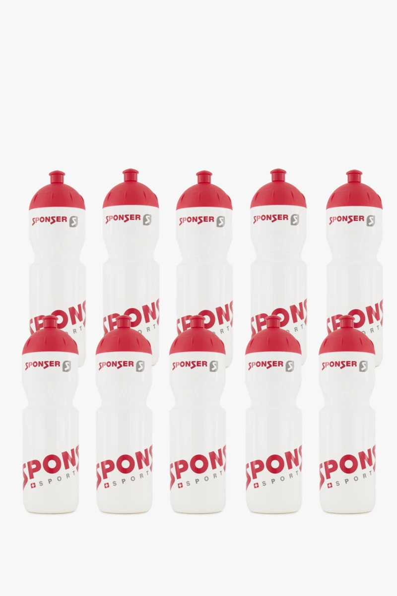 Sponser 10-Pack 750 ml Trinkflasche