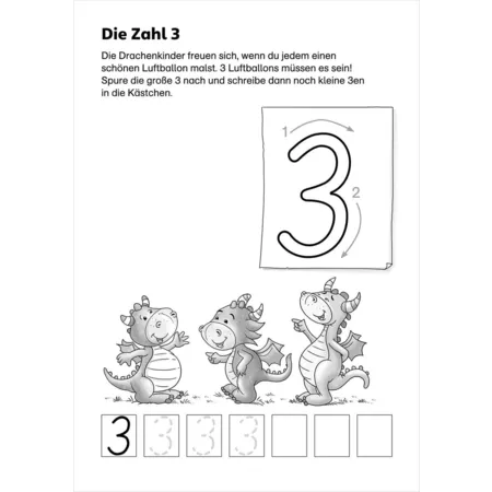 Tessloff LERNSTERN. Mein drachenstarker Vorschulblock. Erste Zahlen