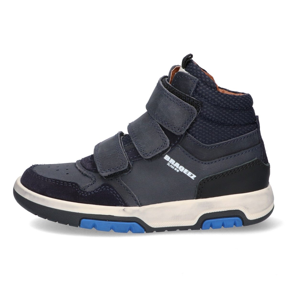 Chiel Chicago - Hoge Sneakers Braqeez Blauw