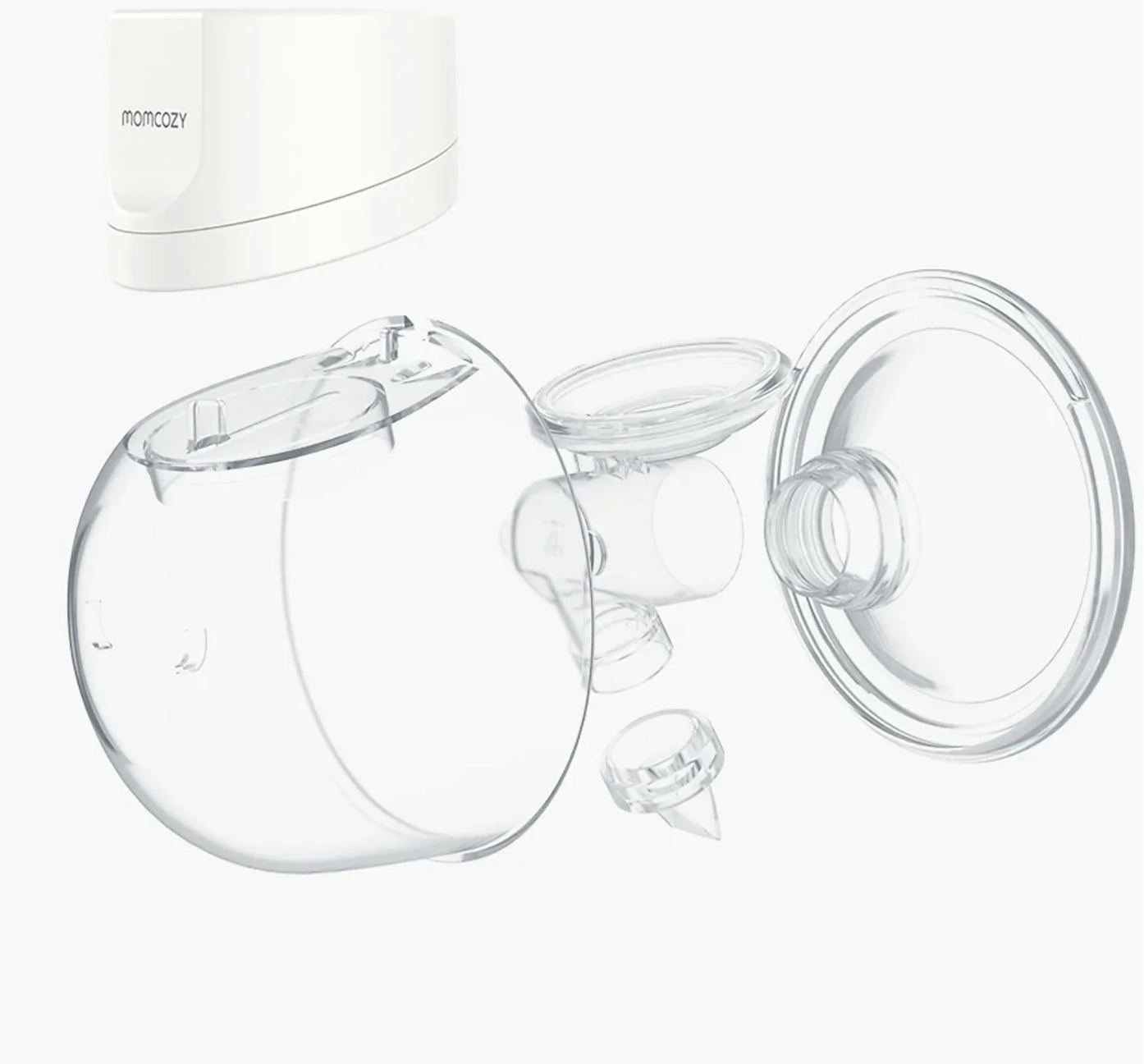 S12 Pro Single Baby Mutter Milchpumpe Freihändige Brustpumpe für Unterwegs (BP168-WH00BA-A) - White