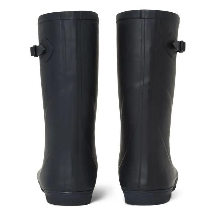 Aigle Bottes De Pluie Woody-Pop Fourrées | Bleu marine