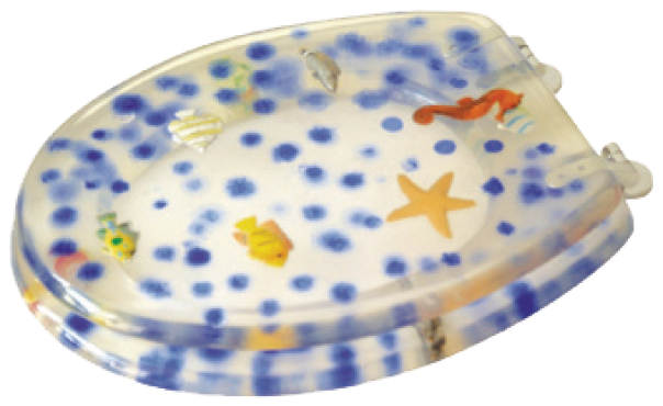 Badstuber Seastar toiletzitting met deksel