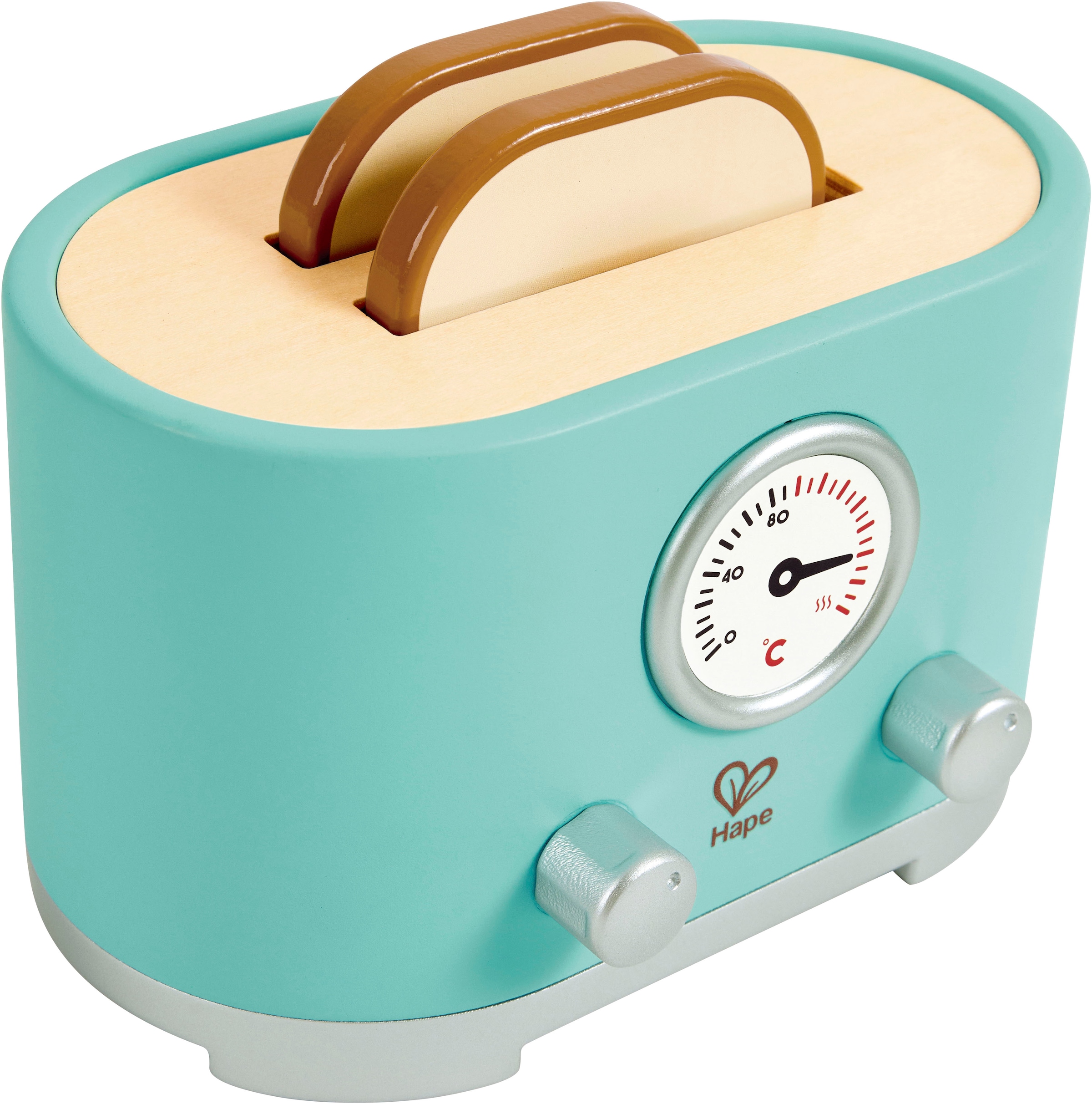 Hape Kinder-Toaster »Kling, Pop-Up-Toaster-Set« aus Holz