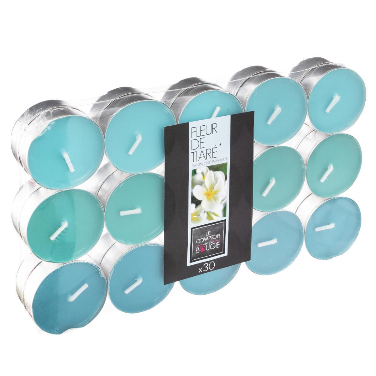 BOUGIE CHAUFFE PLAT PARFUMEE FLEUR TIARE NINA X30