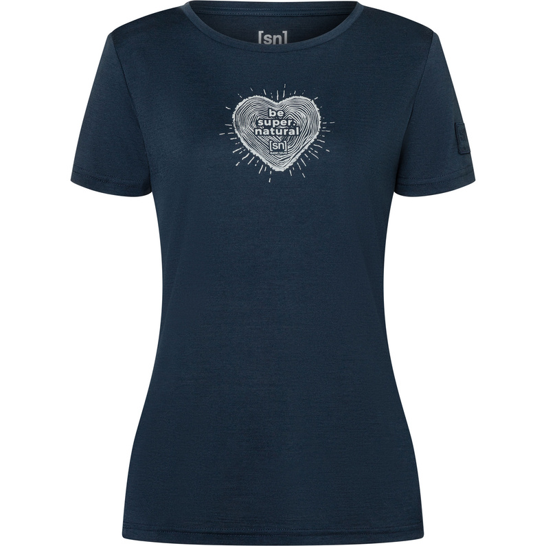 Super.Natural Damen Bio J Heartwood T-Shirt