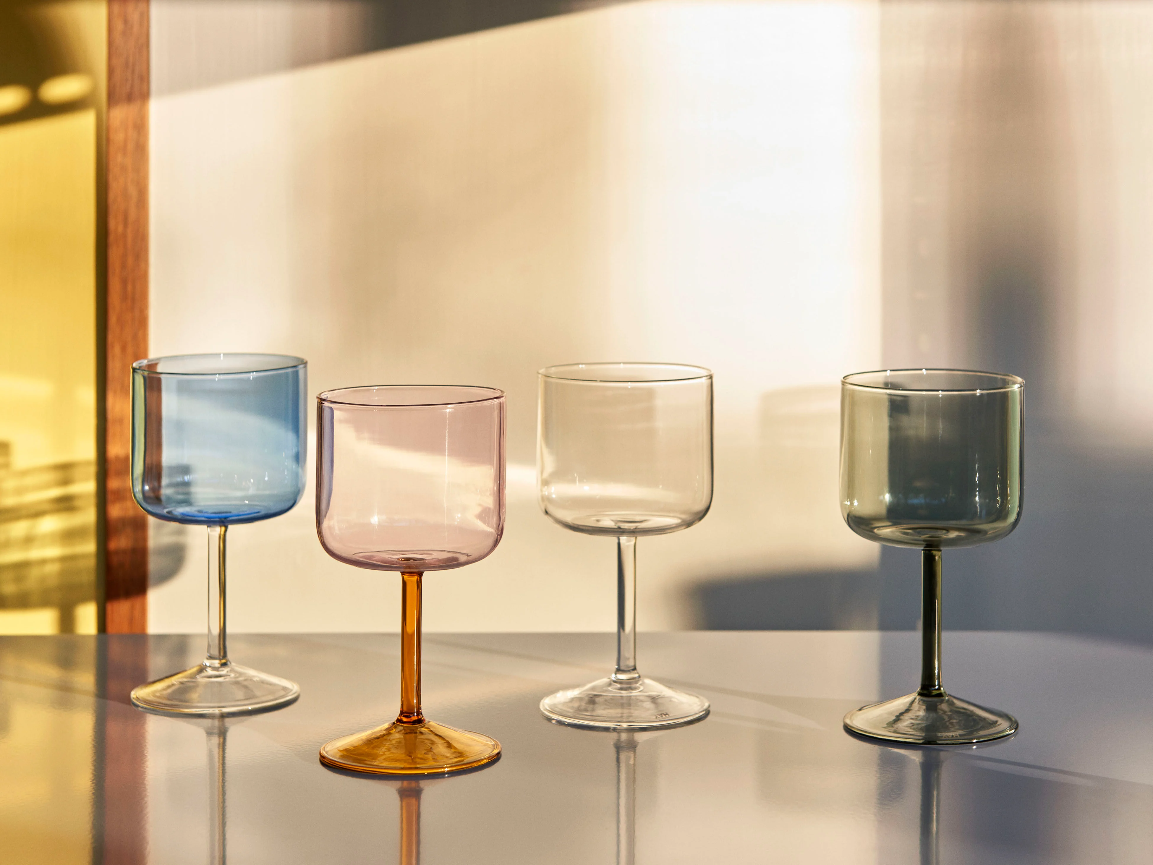 TINT - Verre à vin verre | Gris