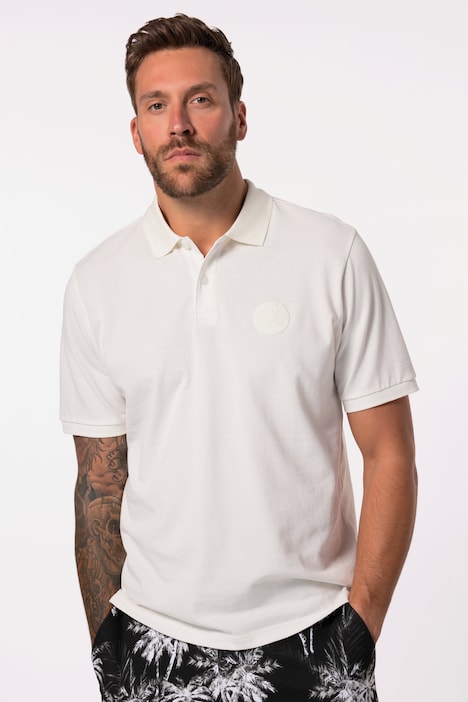 Poloshirt, Halbarm, Piqué, Brust-Badge, bis 8 XL