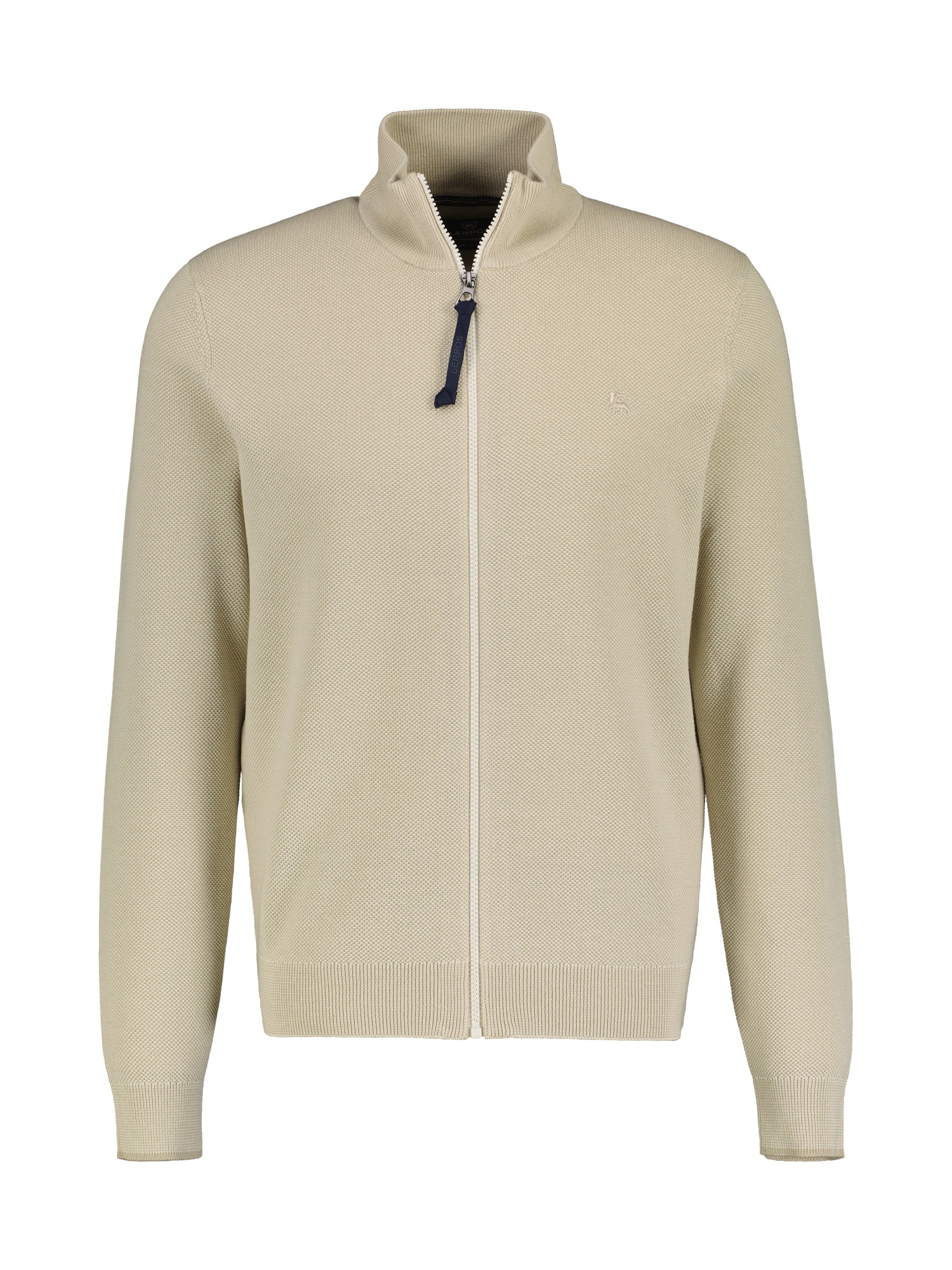 LERROS Strickjacke »LERROS Leichte Strickjacke mit schmaler Rippstruktur«