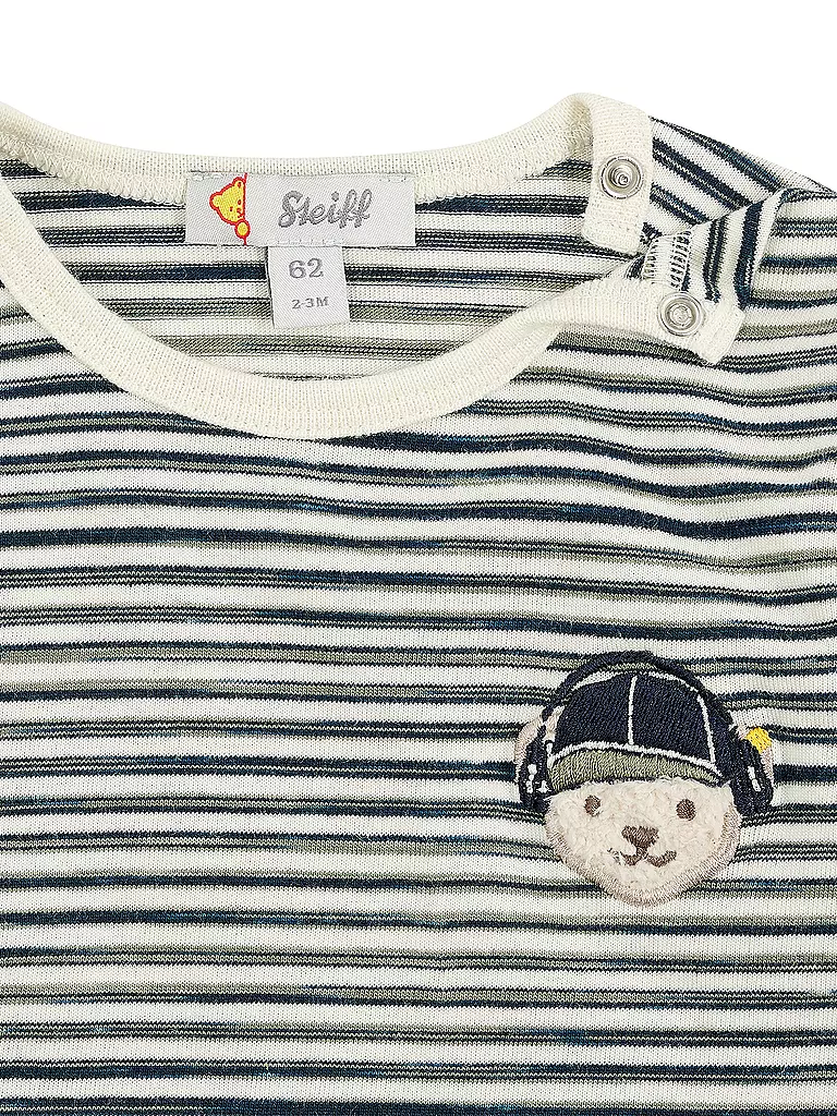 STEIFF Baby Langarmshirt  dunkelgrün