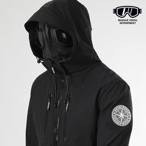 Veste Zippée Capuche Prost Noir