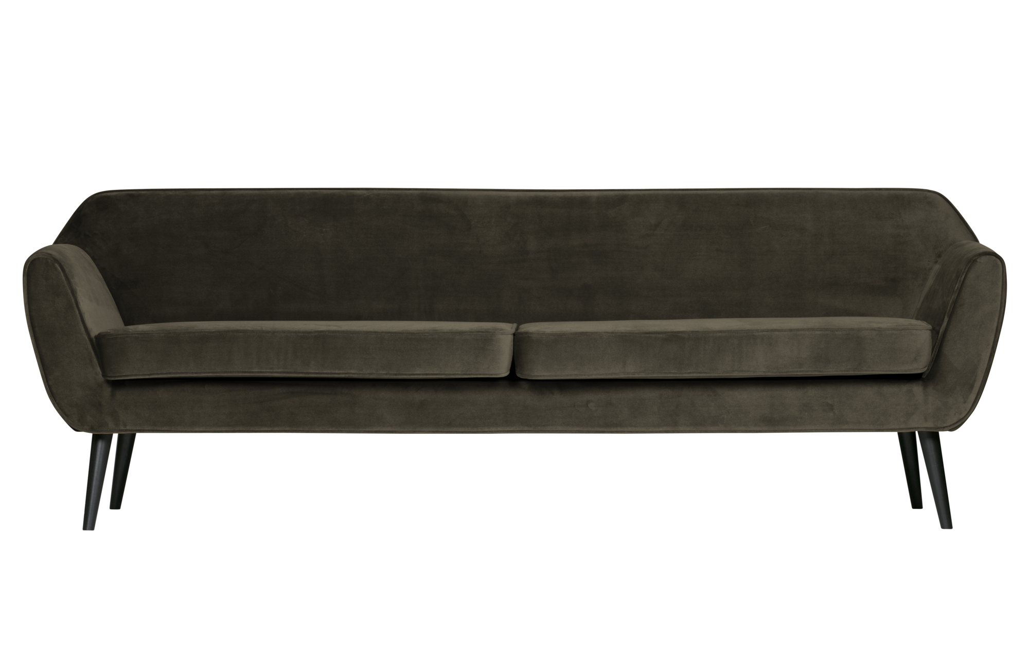 Sofa Rocco XL fluweel Warm Groen