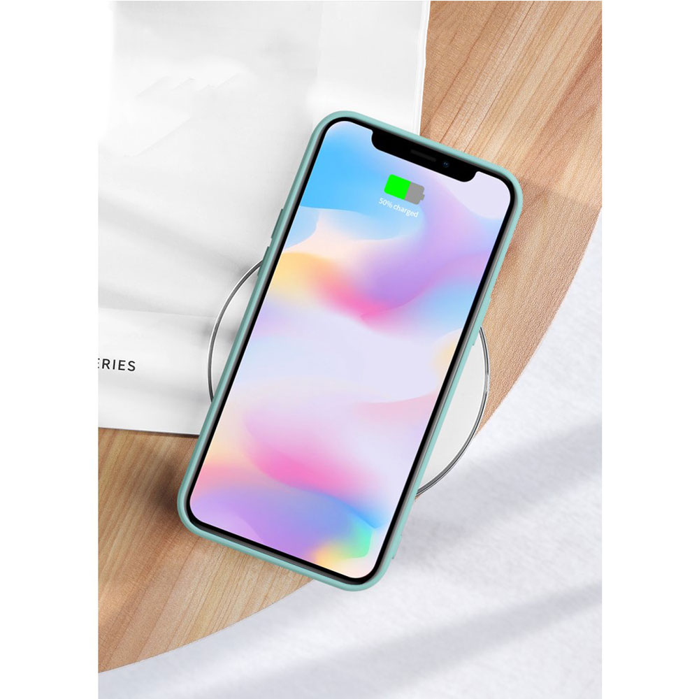 iPhone 12 / iPhone 12 Pro Silikon Case Hülle - Lila