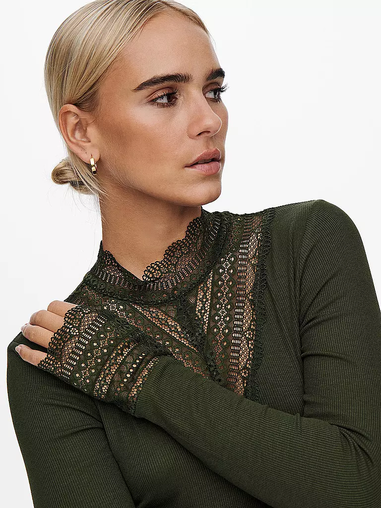 ONLY Langarmshirt ONLTILDE olive