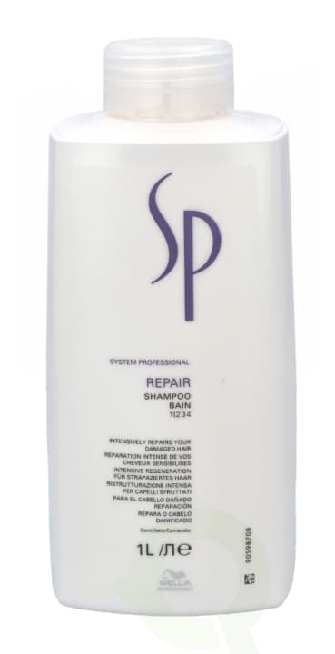 Wella SP - Repair Shampoo 1000 ml For Damaged Hair