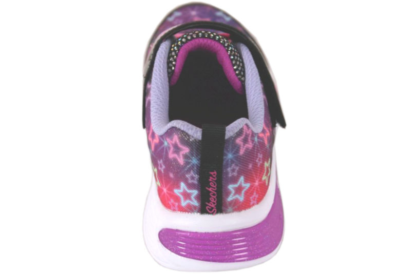 SKECHERS S LIGHTS - STAR SPARKS LILLA SNEAKERS MED LYS