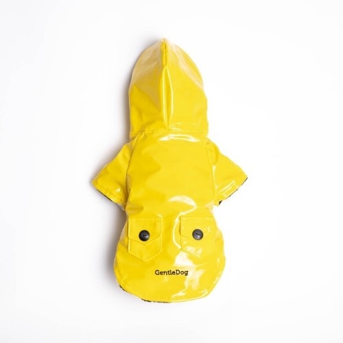 Colete impermeável Lolo para cães, amarelo