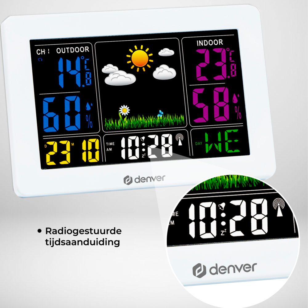 Denver WS540 radio gestuurd weerstation