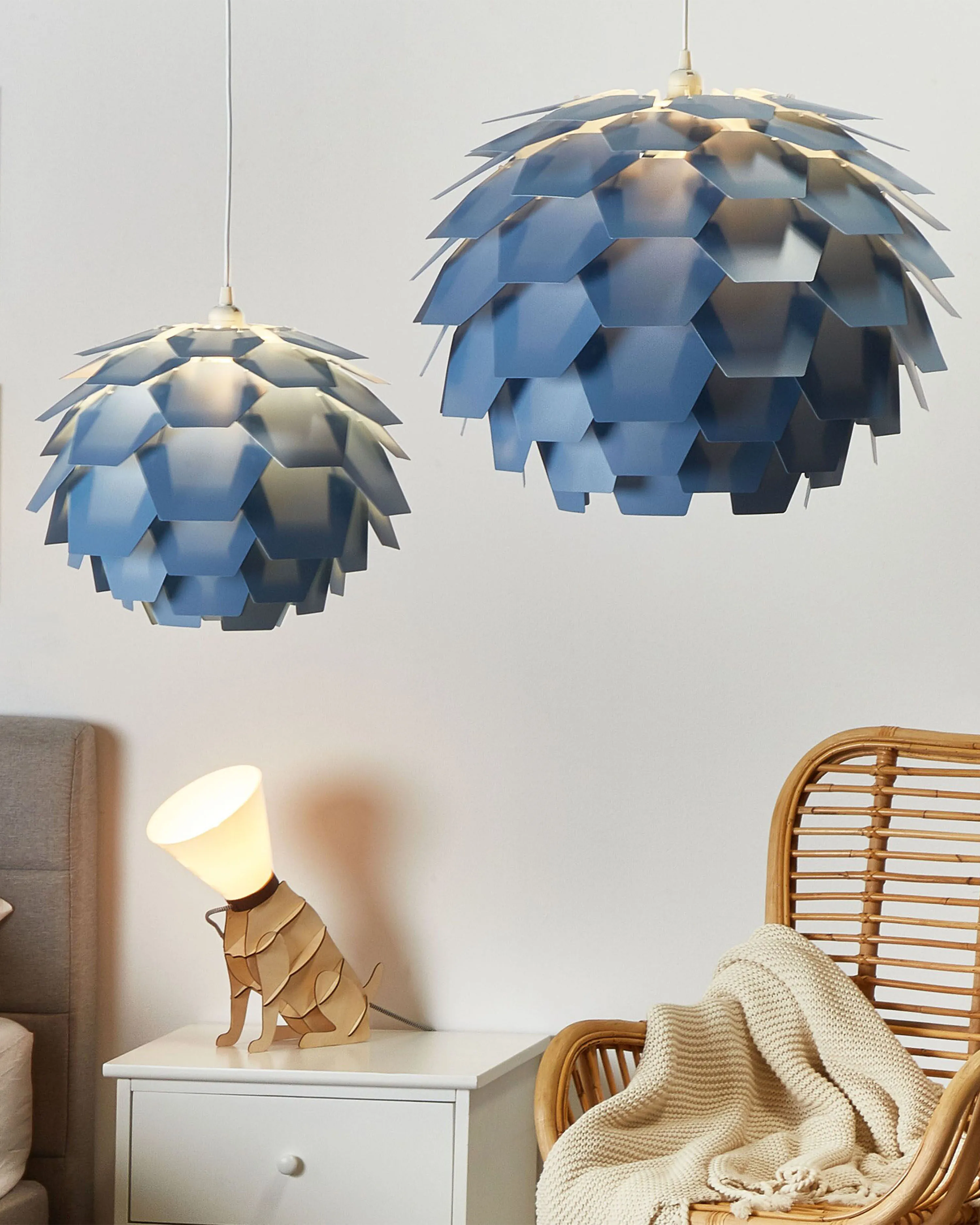 Hanglamp SEGRE S Blauw